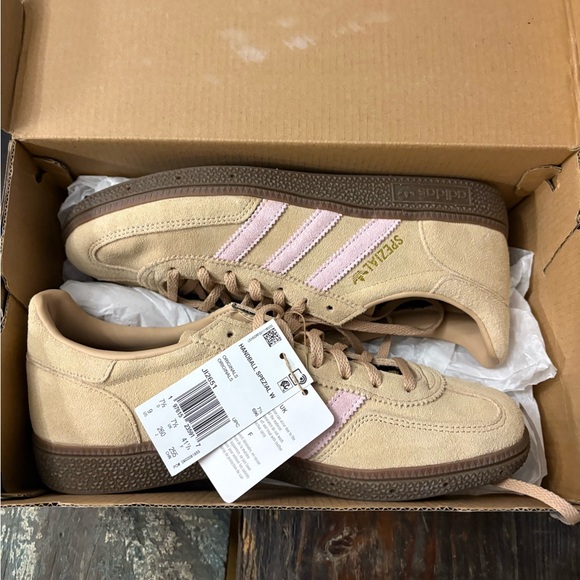Adidas Handball Spezial Women’s 9 New w/ Box Retro Gum Sole - Picture 6 of 6